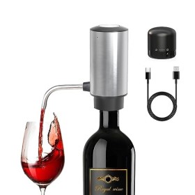 Aérateur et verseur de vin électrique, décanteurs de vin automatiques intelligents, distributeur de vin rechargeable avec câb