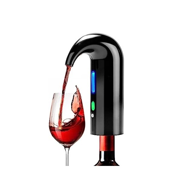 Décanteur Aérateur de vin electrique Verseur rapide intelligent daérateur de vin à un bouton pour les accessoires de cadeaux