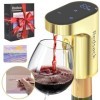 Redsack Cadeau pour mari Distributeur dalcool Aérateur Aérateur de vin électrique Doseur de spiritueux, cadeau danniversair