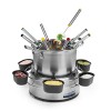 Princess Pure - Fondue - Pour Tous Types De Fondues - Caquelon 1,5 L - Pour 8 Personnes - 800 W