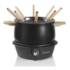 Bestron appareil a fondue, fondue électrique pour 8 personnes, avec 8 fourchettes à fondue et thermostat continu, incl. Prote