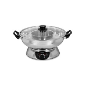 Rotel 1181250 Appareil à fondue chinoise avec fourchettes et épuisettes, appareil à fondue océane, marmite pour fondue chinoi