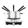 Cecotec Fondue Fun GourmetFondue Advance. 1500W Capacité 1,7 L, Fromage, Chocolat et Huile, Design Acier Inoxydable, Puissanc