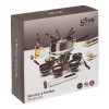 Fondue INOX 6 Personas+RECIPIENTES GIRATORIOS
