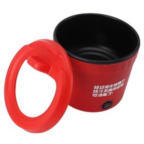 Marmite électrique Multifonctionnelle Portable 1,2 L 450 W, Chauffage Uniforme, Revêtement Antiadhésif, Câble dalimentation 