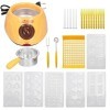 Ensemble de machine à faire fondre le chocolat à faire soi-même, gadgets de cuisine électriques pour la maison et le restaura
