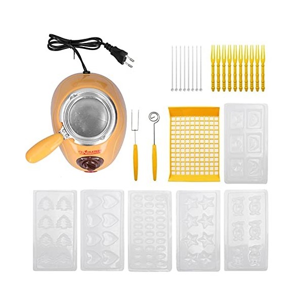 Ensemble de machine à faire fondre le chocolat à faire soi-même, gadgets de cuisine électriques pour la maison et le restaura