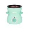 Jocca Machine à Fondue Funny Cooking Turquoise, Capacité 350ML, 2 Températures, 25W, Idéal pour Fondue au Chocolat ou au From
