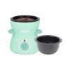Jocca Machine à Fondue Funny Cooking Turquoise, Capacité 350ML, 2 Températures, 25W, Idéal pour Fondue au Chocolat ou au From