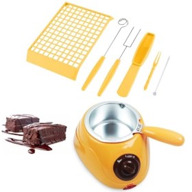 Otufan Faitout électrique pour chocolat - Outil de cuisine avec kit de moulage DIY - Pour le beurre, le chocolat, le fromage,