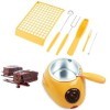 Otufan Faitout électrique pour chocolat - Outil de cuisine avec kit de moulage DIY - Pour le beurre, le chocolat, le fromage,