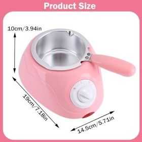 Otufan Chocolat Électrique, Fontaine de Chocolat avec Manche Longue Et Ensemble de Moules Fai-de-T-e Machine Chocolat Chaude 