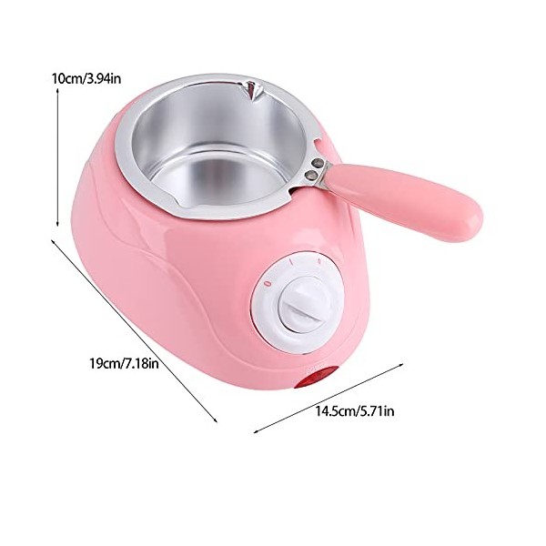 Aramox Pot Dede Chocolat, Outil de Cuisine de Machine Dede Pot Dede Bonbons au Chocolat électrique avec Ensemble de Moules po