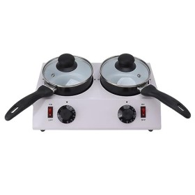 Fondoir à Chocolat électrique, Efficace 2 Réservoirs de Fondoir à Chocolat 80 W Fondoir à Chocolat électrique, pour Beurre, C