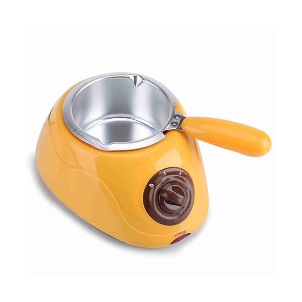 KIMISS Fondoir à Chocolat Chocolat Fondant Machine Abs Acier Inoxydable Électrique Chocolat Bonbons Melter Pot Melter Machine