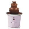 Bestron Fontaine à chocolat, 3 étages, petite fontaine à chocolat avec fonction de maintien au chaud, 60 watts, couleur: ment