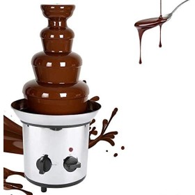 Fontaine électrique à 4 étages pour faire fondre le chocolat, Fontaine à Chocolat Princess 2000W grande machine à fondue univ