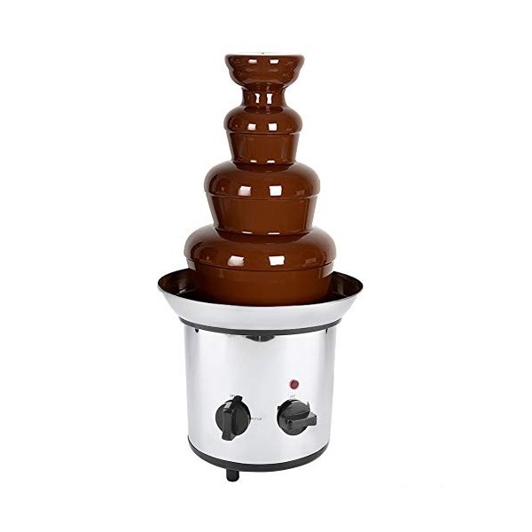 Machine de fonte de chocolat, fontaine de fondue au chocolat rapide et facile à nettoyer 170W pour centre commercial pour res