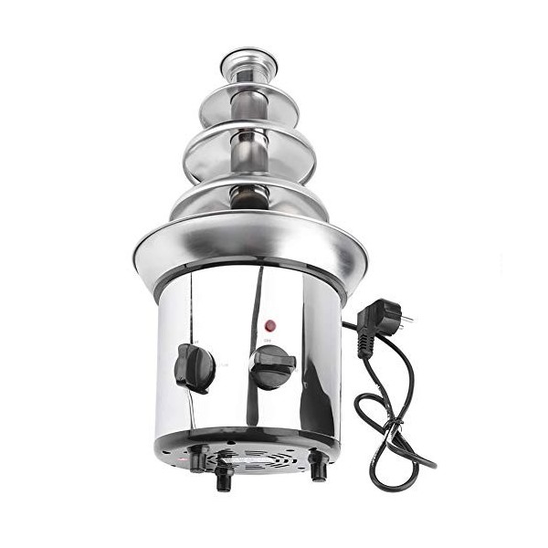 Machine de fonte de chocolat, fontaine de fondue au chocolat rapide et facile à nettoyer 170W pour centre commercial pour res