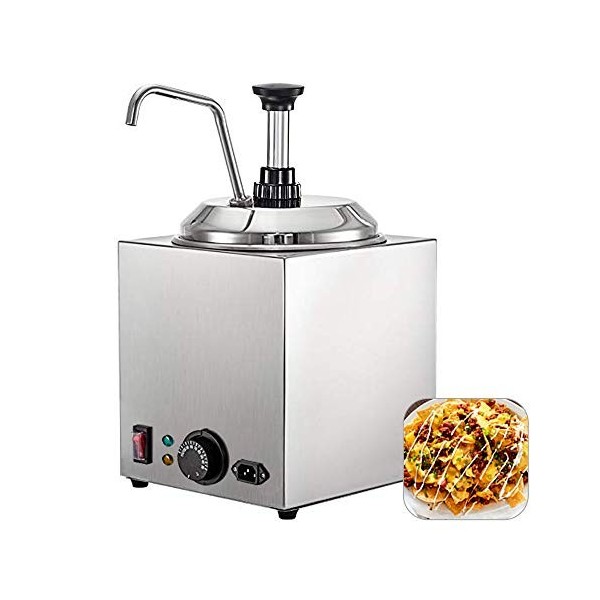 hzexun Chauffante Machine à Nachos Fromage,électrique Gamelle Chauffante Für Chocolat,Le Beurre,Le Fromage,Le Caramel Tempér