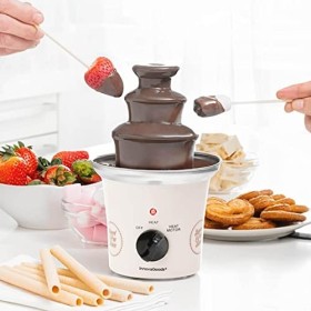 InnovaGoods Fontaine de Chocolat 70 W V0100955, Blanc