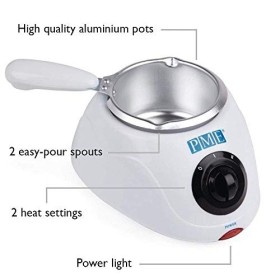 PME CM104 Fondoir à Chocolat Électrique, Blanc