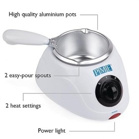 PME - Creuset à chocolat électrique avec 3 pots inclus - Bouchon anglais