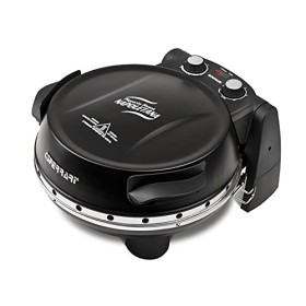 G3 Ferrari G10032 Pizzeria Goûter Napolitain, Four Pizza Plus ÉVO, Double Pierre Réfractaire diamètre 31 cm , 1200 W, Minute