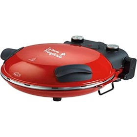 DCG MB2300 - Four Pizza Maker 1200 W minuteur et thermostat, rouge