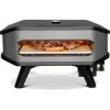 Cozze® 90349 Four à pizza à gaz, 33 cm, avec thermomètre, mobile, pour pizza, barbecue à gaz, réglable jusquà 400 degrés, av