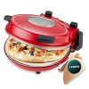 Cecotec four-gril électrique pour pizza Fun Pizza&Co Mamma Mía, 1200 W, minuteur 15 minutes, température maximale de 420ºC en