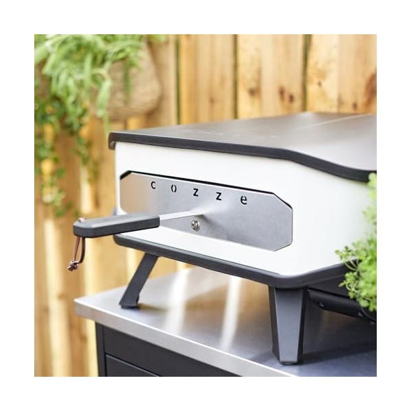 cozze Porte pour Four à Pizza 13" en Acier Inoxydable