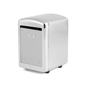 Motta Bar Porte Serviettes Banc, Acier Inoxydable, Argent