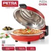 Petra PT5666VDE Four à pizza électrique, four dintérieur 1 200 W, 5 réglages de chaleur, préchauffage rapide, pizzas 30 cm e