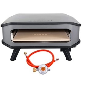 Cozze Four à pizza à gaz pour lextérieur - Rapide et facile - Idéal pour pizzas de 34 cm de diamètre - Allumage électronique