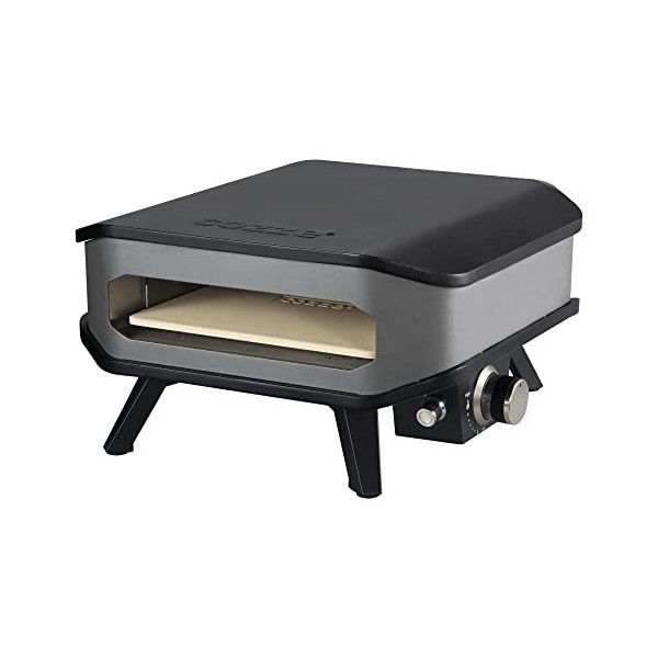 Cozze Four à pizza à gaz pour lextérieur - Rapide et facile - Idéal pour pizzas de 34 cm de diamètre - Allumage électronique