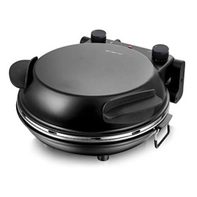 Emerio PM-129032.2 Four à pizza, plaque en pierre réfractaire, cuit des pizzas en peu de temps également pour pizza TK , dia