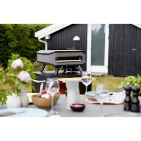 COZZE Four à Pizza à Gaz 13" avec Pierre à Pizza – Idéal pour Pizzas Faites Maison, Four Extérieur Compact, Parfait pour la C