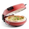 Clatronic® four à pizza | 350°C p. pizza italienne en pierre à la maison |électrique | aussi pour pizzas surgelées | pizza en