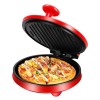 SOKANY Four A Pizza Electrique 220 ℃,Four Pizza Puissance 1000w,Pizza Party Pour 2-3 Personnes,Sortez Et Jouez Aux Fours à Pi