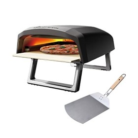 MasterPro Napoli | Four à pizza | four à gaz portable cuisson rapide jusquà 500 ºC | pizzas prêtes en 60 secondes | avec sac