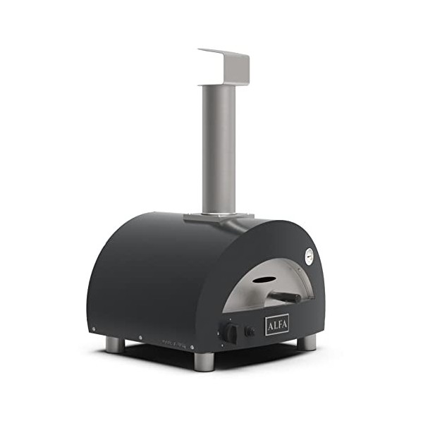 Alfa Forni Linea Moderno Four à pizza portable, gris
