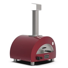 Alfa Forni Linea Moderno Four à pizza portable, rouge