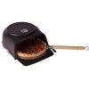 Cookinglife Four à pizza Fernus & Friends - pour cuisinière - noir mat - pour pizzas de ø 26 cm