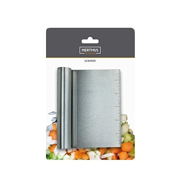 Nerthus FIH 338 Récupérateur, acier inoxydable, argent, 23 x 4 x 15.5 cm