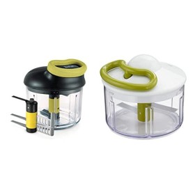 Tefal Hachoir manuel 5 secondes 900 ml + lames, Purée, Hacher, Découper, Mixer, Légumes et viandes, Noix, Oignons, Lames en a