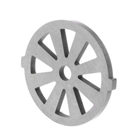 fivekim Hachoir à Viande Plaque Filet Couteau Hachoir à Viande pièces en Acier Inoxydable Trou de Viande Plaque Hachoir à Via