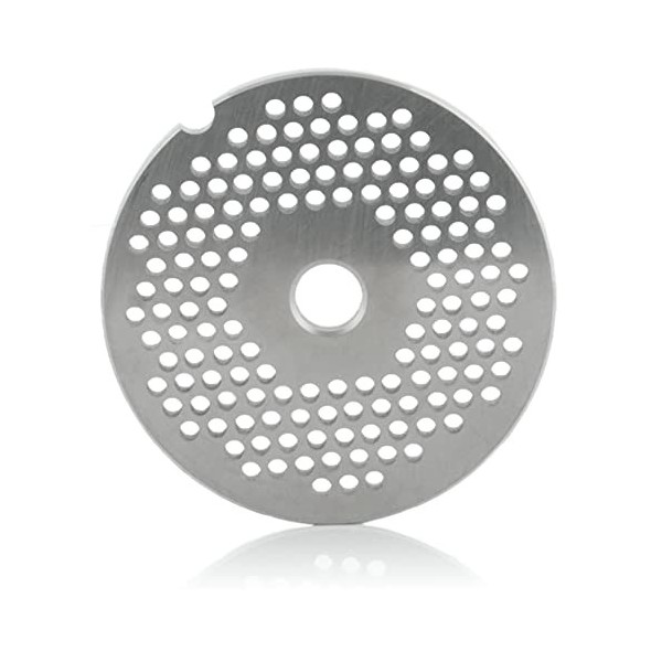 Zelsius Disque perforé Ø 3 mm pour hachoir à viande professionnel électrique | Ø 7 cm | Accessoires de remplacement, Couteau 