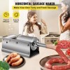 Happybuy Machine à Saucisse3L Remplissage de Saucisse horizontal de saucisse remplissante de saucisse pour la maison et luti