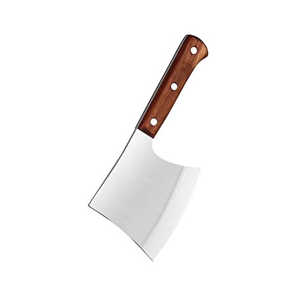 MLG Tools Couteau à os, couteau hachoir à viande, pour les gros os et la viande congelée